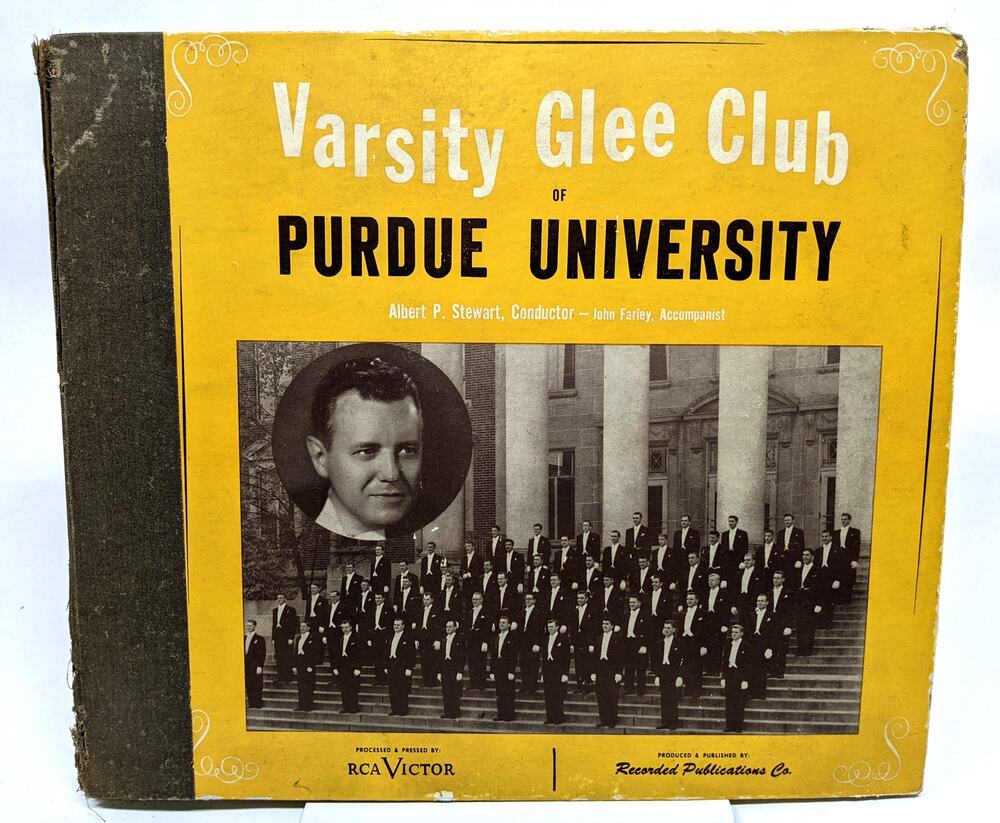Varsity Glee Club of Purdue University - 78 RPM Early 20th Century 3 RCA Records